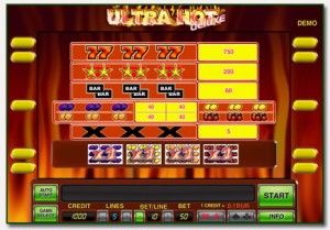 ultra hot играть бесплатно