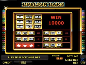 Bullion Bars играть бесплатно